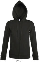 SOL'S SO47900 SOL'S SEVEN WOMEN - JACKET WITH LINED HOOD (so47900bl-s) - ajandektargykozpont