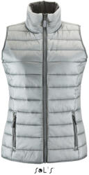 SOL'S SO01437 SOL'S WAVE WOMEN - LIGHTWEIGHT BODYWARMER (so01437megr-l) - ajandektargykozpont