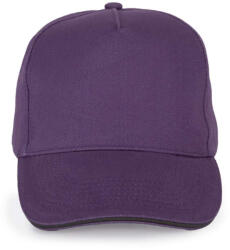 K-UP KP189 5 PANELS COTTON SANDWICH CAP (kp189pu/dg-u)