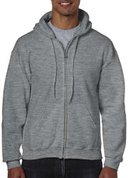 Gildan GI18600 HEAVY BLEND ADULT FULL ZIP HOODED SWEATSHIRT (gi18600gph-2xl)