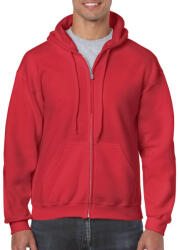 Gildan GI18600 HEAVY BLEND ADULT FULL ZIP HOODED SWEATSHIRT (gi18600re-m)