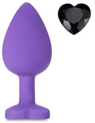 Mokko Toys Dop Anal Brighty, Small, Silicon, Purple/Black