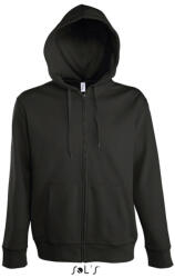 SOL'S SO47800 SOL'S SEVEN MEN - JACKET WITH LINED HOOD (so47800bl-s) - ajandektargykozpont