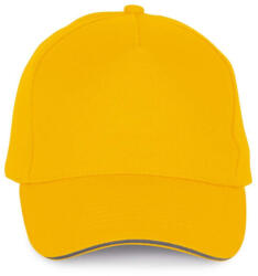 K-UP KP189 5 PANELS COTTON SANDWICH CAP (kp189ye/sl-u)