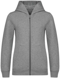 Native Spirit NS405 ECO-FRIENDLY KIDS’ FULL ZIP HOODED SWEATSHIRT (ns405mgrh-6/8)