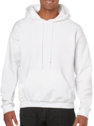 Gildan GI18500 HEAVY BLEND ADULT HOODED SWEATSHIRT (gi18500wh-s)