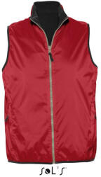 SOL'S SO44001 SOL'S WINNER - UNISEX CONTRASTED REVERSIBLE BODYWARMER (so44001re-l)