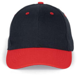 K-UP KP188 6 PANELS COTTON CAP (kp188nv/re-u)