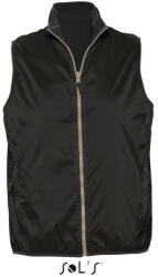 SOL'S SO44001 SOL'S WINNER - UNISEX CONTRASTED REVERSIBLE BODYWARMER (so44001bl-xs)