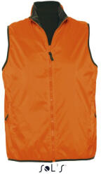 SOL'S SO44001 SOL'S WINNER - UNISEX CONTRASTED REVERSIBLE BODYWARMER (so44001or-l)