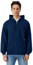Gildan GISF600 SOFTSTYLE® MIDWEIGHT FLEECE ADULT FULL ZIP HOODED SWEATSHIRT (gisf600nv-l)