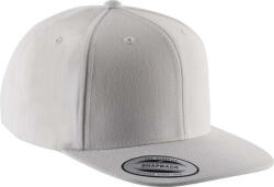 K-UP KP910 FLAT PEAK CAP - 6 PANELS (kp910wh/wh-u)