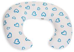 MyKids Perna de alaptare mica MyKids Inimi Blue (00080662)