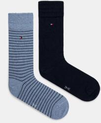 Tommy Hilfiger zokni 2 pár férfi, 100001496 - kék 43/46 - answear - 3 890 Ft
