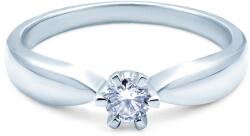 SAVICKI Inel de logodnă SAVICKI: aur alb, diamant - savicki - 6 129,00 RON