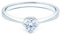 SAVICKI Inel de logodnă SAVICKI: aur alb, diamant - savicki - 5 704,00 RON