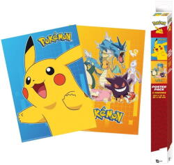 NNM плакат (комплект от 2) POKEMON - Colorful Characters - GBYDCO049