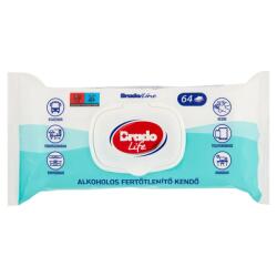 Bradochem Nedves törlőkendő fertőtlenítő hatással 64 lap/csomag Bradolife (42732) - irodasziget