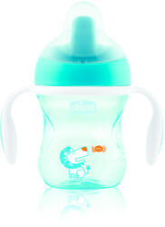 Chicco Преходна чаша Chicco, 200 ml, 6 m+, Момче (N0418)