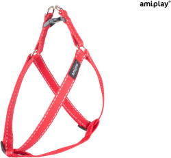 amiplay AP Reflective Y hám L 40-75*2cm piros (110866)