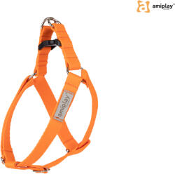 amiplay AP Samba Y hám XL 60-100*2, 5cm narancs (110236)