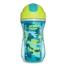 Chicco Спортна чаша със сламка Chicco - 266 ml, 14 m+, Зелена (N0420_old)
