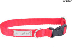 amiplay AP Samba nyakörv L 35-50*2.5cm piros (100660)