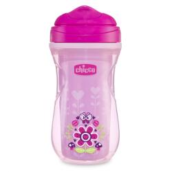 Chicco Детска чаша Chicco - Active, 14+m, 266 ml, Момиче (N0422)