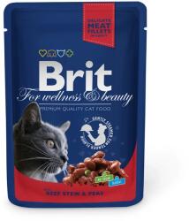 Brit Premium Cat Gravy MARHAPÖRKÖLT & BORSÓ 100g