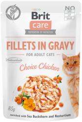 Brit care fillets in gravy csirke 85 g 875