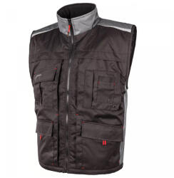 Albatros Munkavédelmi Mellény Fekete/Szürke - 4XL (ALB-279310-4XL) - megatool
