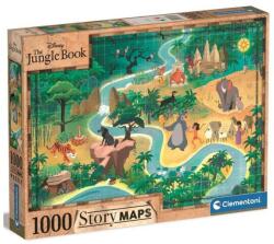Clementoni Disney - A Dzsungel Könyve Történet Térkép 1000 db-os (39816)
