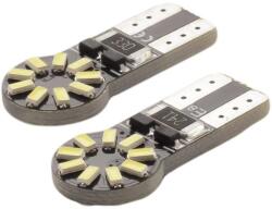 Carguard Set Becuri LED auto T10 W5W 12V 3W alb-rece Canbus set 2buc pentru interior / portbagaj CarGuard CAN126 (CAN126)