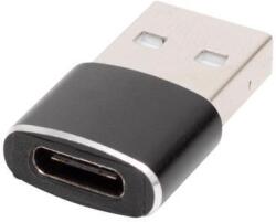 Somogyi Elektronic Adaptor USB type C mama - USB-A tata metalic USBC A2 HOME (USBC A2)