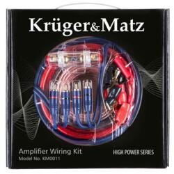 KRUGER and MATZ Kit cabluri montaj auto suport siguranta 60A Kruger&Matz (KM0011)