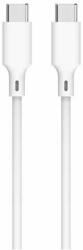 Well Cablu USB2.0 type C - USB type C PD 60W 2m alb Well (CABLE-USBC/USBC-2WE06-WL)
