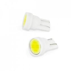 Carguard Bec LED Pozitie 12V 1W COB 18 chipuri T10 5W5 90lm 2buc set Carguard (CLD026)