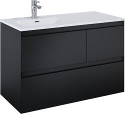 Elita Split dulap 100x45.8x63.5 cm sub chiuveta pe perete negru RE011006157160 (RE011006157160)