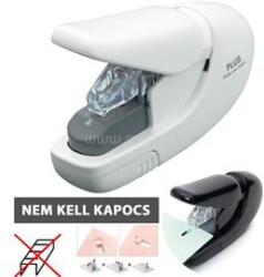 PLUS Corporation mini kapocsnélküli fehér tűzőgép (PLB4112) (PLB4112)