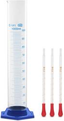 Steinberg Systems Laborüveg - mérőhenger + 3 üvegpipetta - 4 darabos készlet (SBS-LA-37)