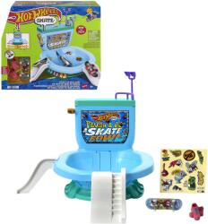 Mattel Hot Wheels Skates fingerboard skatepark, exkluzív fingerboard és egy pár cipő