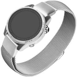 FIXED Mesh Strap Garmin QuickFit 20mm - ezüst (FIXMEST-QF20MM-SL)