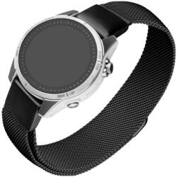 FIXED Mesh Strap Garmin QuickFit 20mm - fekete (FIXMEST-QF20MM-BK)