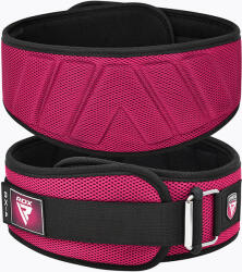 RDX Súlyemelő öv RDX Rx4 Weightlifting Belt pink