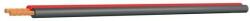 Proel HPC752RN Hangfalkábel, 2x0, 75mm, piros-fekete lapos köpeny (HPC752RN)