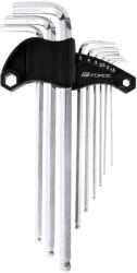 FORCE Profi 9 darabos imbuszkészlet, 1, 5-10 mm, tartóban (89509)