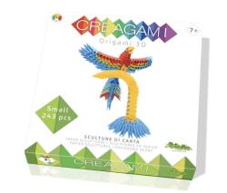 CreativaMente Creagami -3D origami készlet, Papagáj (kicsi) (CRE713)