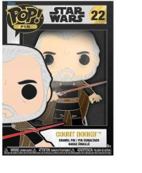 Funko Pop! Disney: Star Wars - Count Dooku #22 Large Enamel Pin (STPP0027) (FU073114)