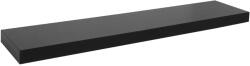 AGA Lebegő polc 60 x 23, 5 cm AGA MR2131-Black - fekete (K19625)