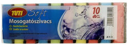 TUTI Mosogatószivacs, 10 db, TUTI Soft (KHT1158) (KHT1158)